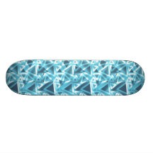 Triangle bleue ; Motif frais Planche À Roulette