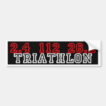 Triathlon Adhésifs Pour Voiture