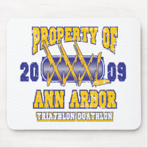 Triathlon d'Ann Arbor Tapis De Souris