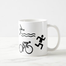 Triatholon - recyclage fonctionnant de natation tasse