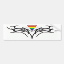 Tribal d'arc-en-ciel adhésifs pour voiture