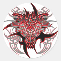 Tribal de dragon adhésifs
