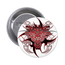 Tribal de dragon badges avec agrafe