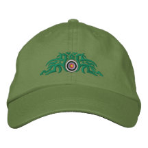 Tribal de tir à l'arc casquettes brodées