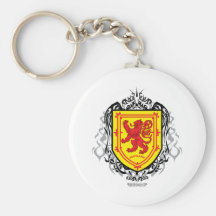 Tribal effréné de lion porte-clef