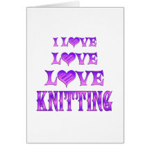 Tricot d'amour d'amour cartes