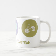 Tricot d'amour de foi mugs à café