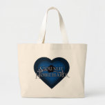 Tricot de ménagère de Siouxsie (bleu) Sacs En Toile