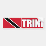 Trini Trinidad et adhésif pour pare-chocs du Tobag Autocollant Pour Voiture