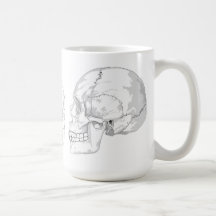 Trio de crâne tasse