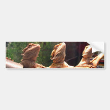 Trio de Leezard Autocollant Pour Voiture