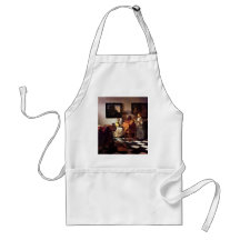 Trio musical par Johannes Vermeer Tabliers