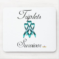 TripletsSurvivorBoyBoyBoy tapis de souris
