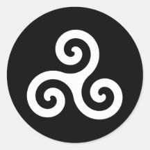 Triskelion Adhésif Rond