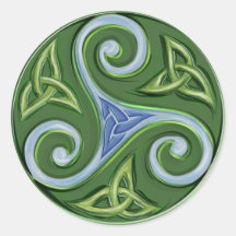 Triskelle Adhésif Rond