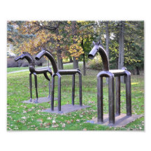 Trois chevaux de fer photographies d’art
