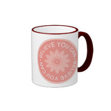 Trois citations de mot ~Believe vous Can~ Mugs