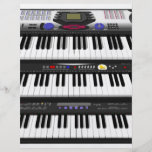 Trois claviers modernes : Synthétiseurs : Tract Customisé