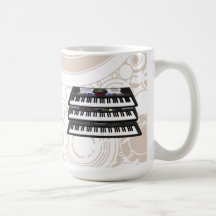 Trois claviers modernes : Synthétiseurs : Tasse de