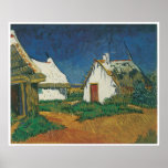 Trois cottages dans le Saintes-Maries-de-la-Mer Affiche