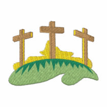 Trois croix polos brodés