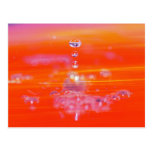 Trois gouttes d'eau cartes postales
