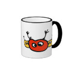 Trois insectes mignons tasse