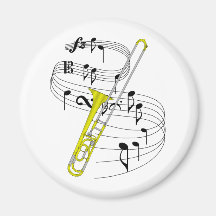 Trombone Aimant Pour Réfrigérateur
