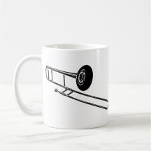 Trombone "dessin " tasse à café