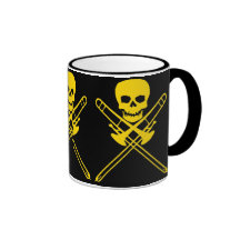 Trombones croisés tasse à café
