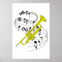 Trompette Posters
