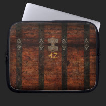 Tronc en bois classique pochettes électroniques