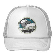 Trop mignon pour manger des moutons casquette