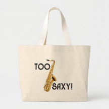 Trop Saxy ! Sacs En Toile