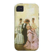 Trop tôt par James Tissot, art victorien vintage Étui iPhone 4
