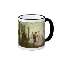 Trop tôt par James Tissot, art victorien vintage Tasse À Café