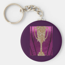 TROPHÉE d'or : Célébration de récompense de récomp Porte-clef
