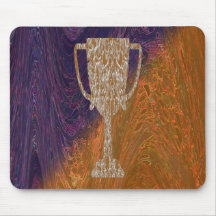 TROPHÉE d'or : Célébration de récompense de récomp Tapis De Souris