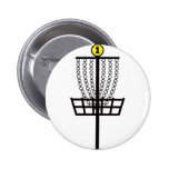 Trou de golf de disque pin's avec agrafe