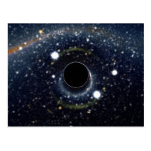 Trou noir dans l'espace/NASA Cartes Postales
