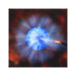 Trou noir M33 dans l'espace Impression Sur Toile