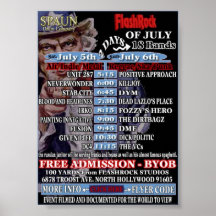 Trouble-fête (flashrock) posters