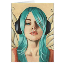 Trouille #2 - carte pour notes de féerie