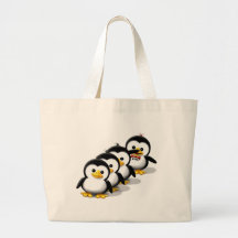 Troupeau des pingouins sac fourre-tout