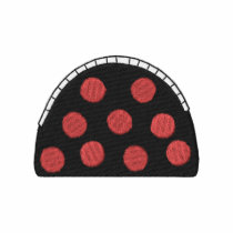 Trousse de maquillage polos brodés