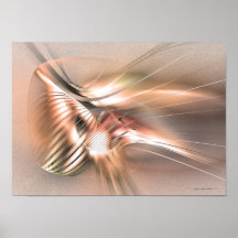 Trouvé par le Nil - art de fractale Poster