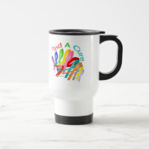 Trouvez les rubans colorés d'un Cancer de traiteme Mug À Café