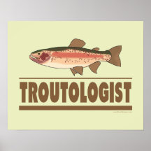 Truite humoristique posters