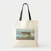 Truite, ruisseau sacs en toile