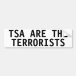 TSA SONT LES TERRORISTES ADHÉSIF POUR VOITURE